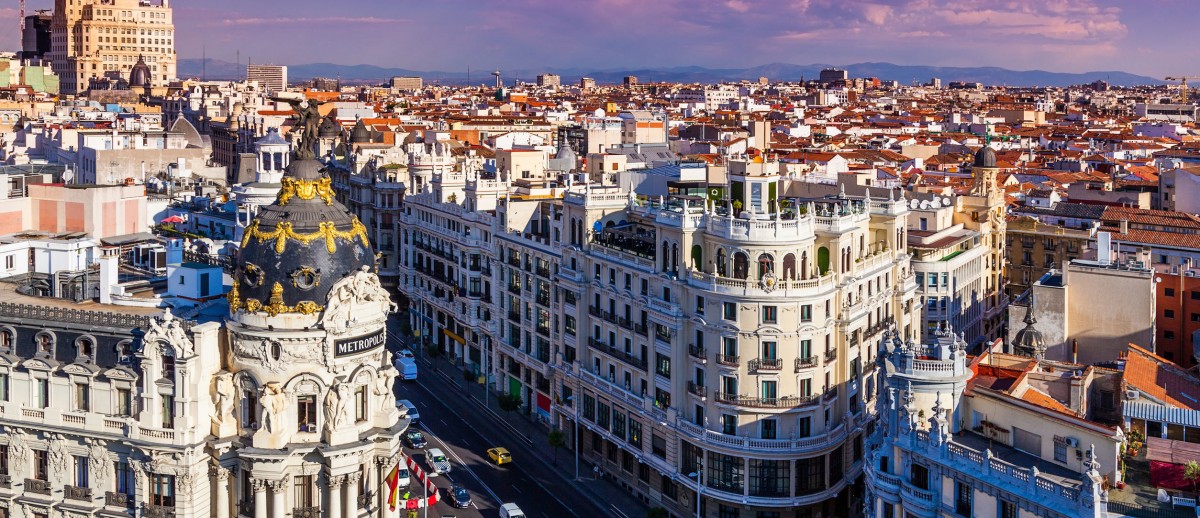 Gran Via Street, Madrid