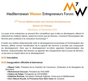 Mediterranean Women Entrepeneurs Forum