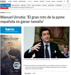 “El gran reto de la pyme española es ganar tamaño”