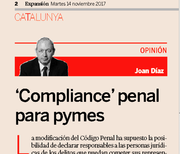 Compliance Penal para pymes