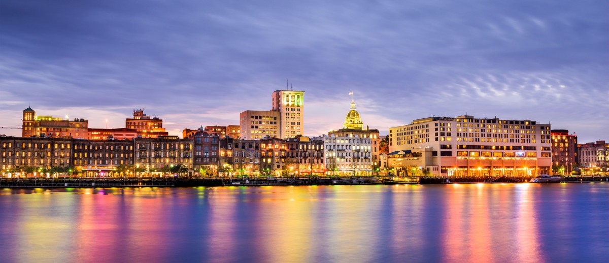 Savannah, Georgia Riverfront